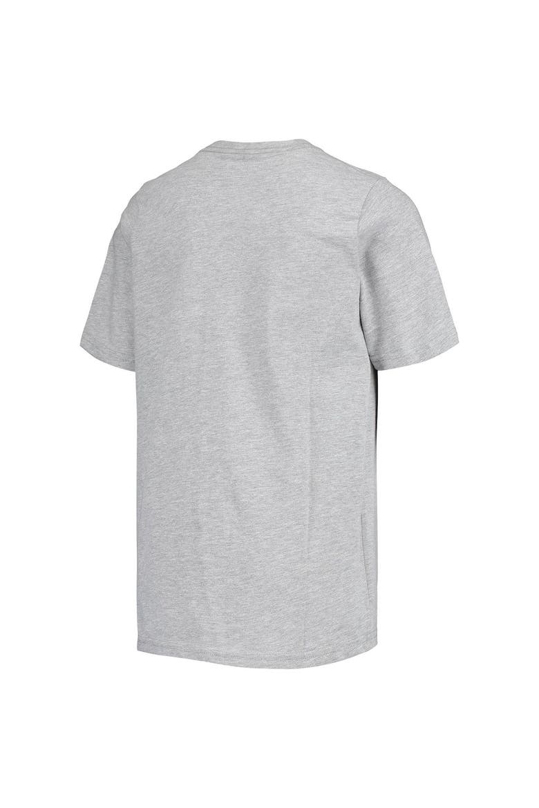 Youth Mitchell & Ness John Stockton Gray Utah Jazz Hardwood Classics King of the Court Player T-Shirt, Alternate, color, Gray