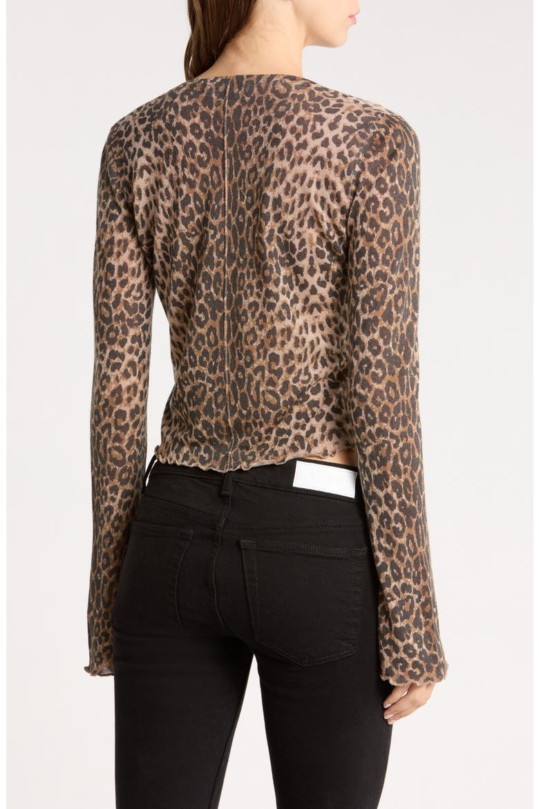 Isabelle Cardigan, Alternate, color, LEOPARD