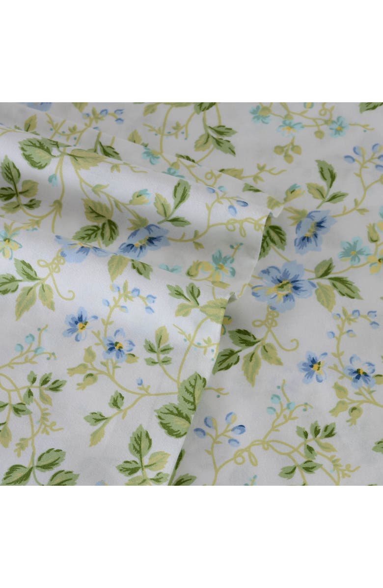 Laura Ashley Spring Bloom Cotton Sheet Set, Alternate, color,