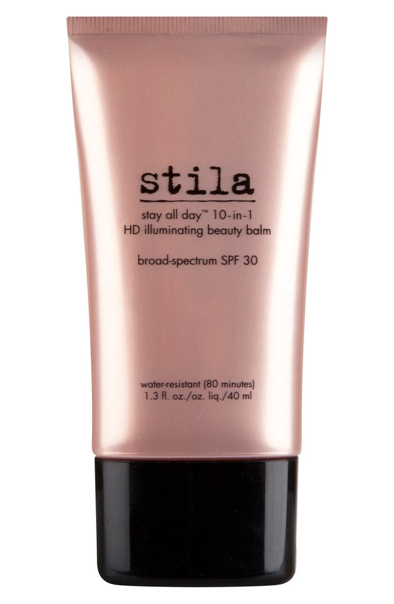 Stila 'stay all day' 10-in-1 HD illuminating beauty balm broad spectrum spf 30, Main, color,