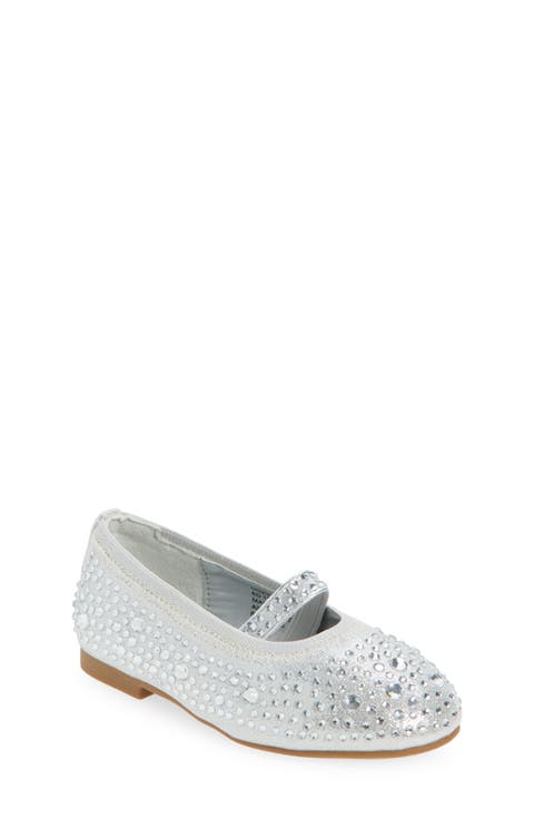 Kids' Kyleigh Sparkle Mary Jane Flat (Walker & Toddler)