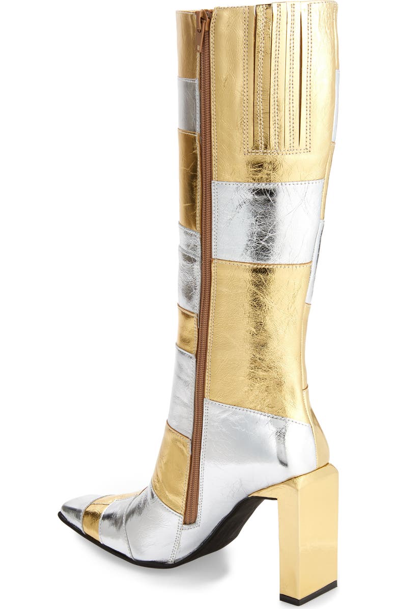 Jeffrey Campbell Lightspeed Patchwork Boot, Alternate, color,