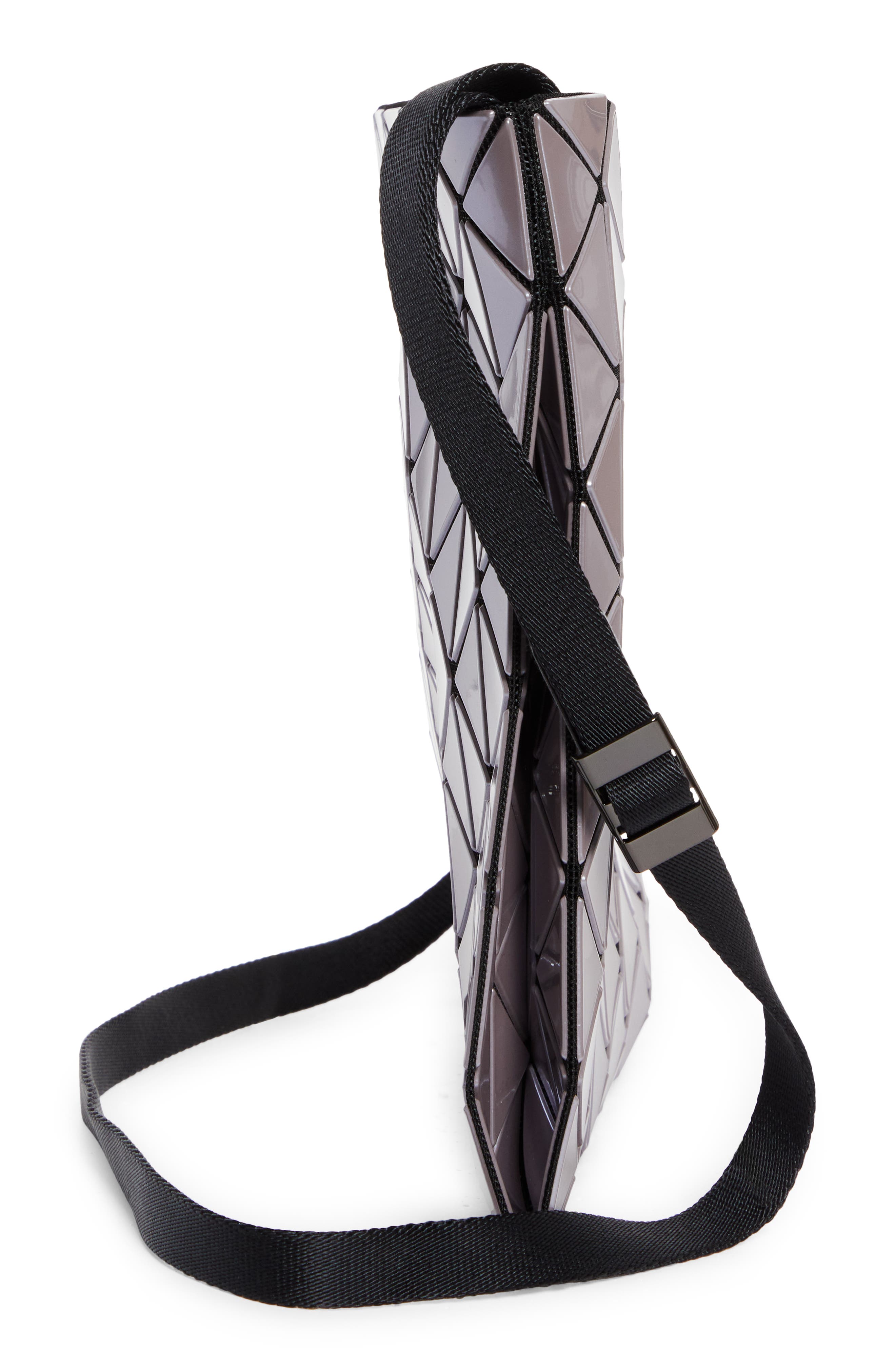 Bao Bao Issey Miyake Row Metallic Crossbody Bag, Alternate, color, 