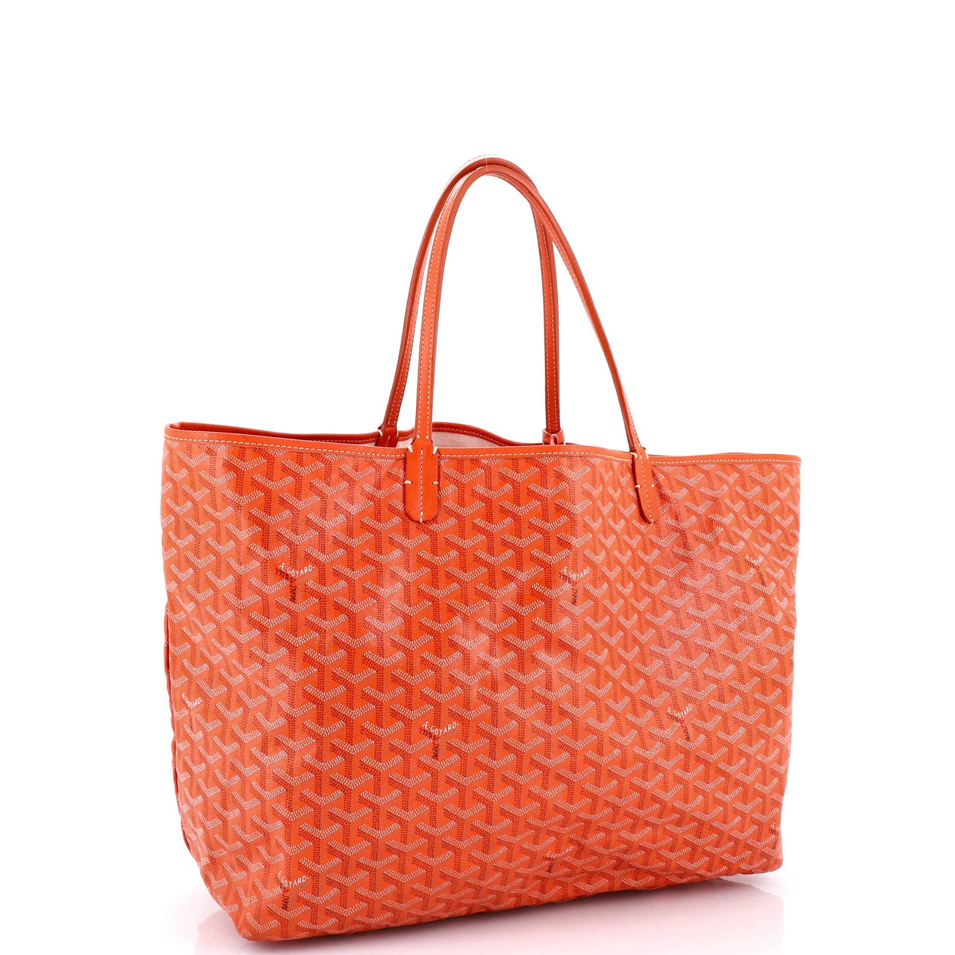 Pre-Owned Goyard Saint Louis Tote Coated Canvas GM, Alternate, color, 