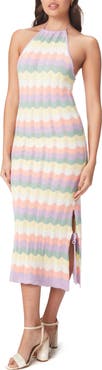 Capittana Corneila Crochet Cover-Up Halter Dress