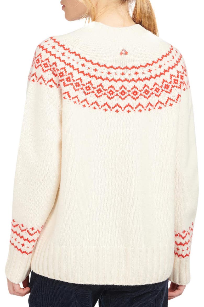 Driftwood Fair Isle Wool Blend Sweater, Alternate, color, MULTI