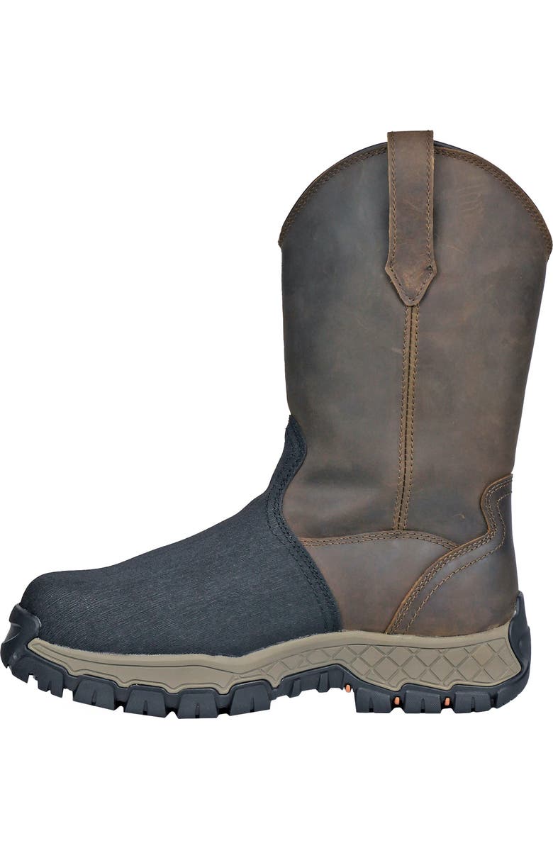 Hoss Boot Company HOSS Recon 11 Inch Composite Toe Met Guard Work Boot, Alternate, color, Brown/Black