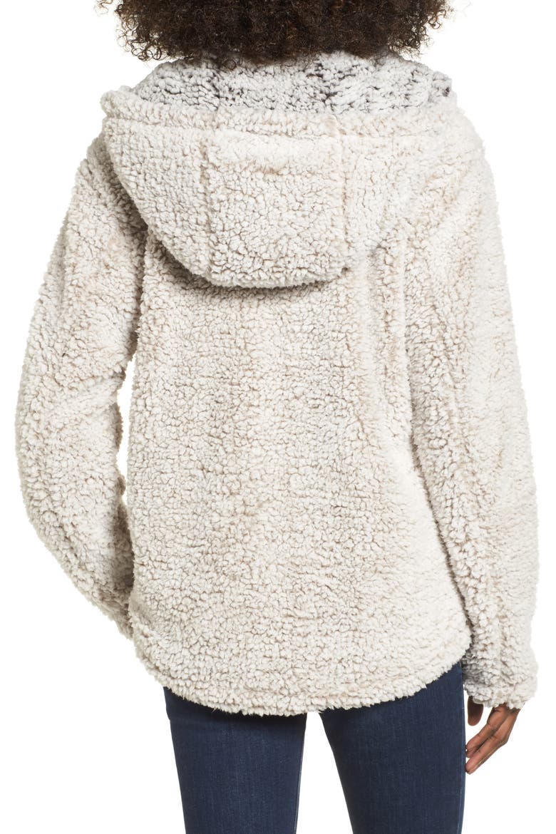 Brandon Fleece Jacket, Alternate, color, IVORY