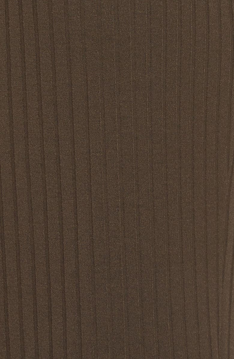 ASTR the Label ASTR Rib Knit Wrap Dress, Alternate, color, 