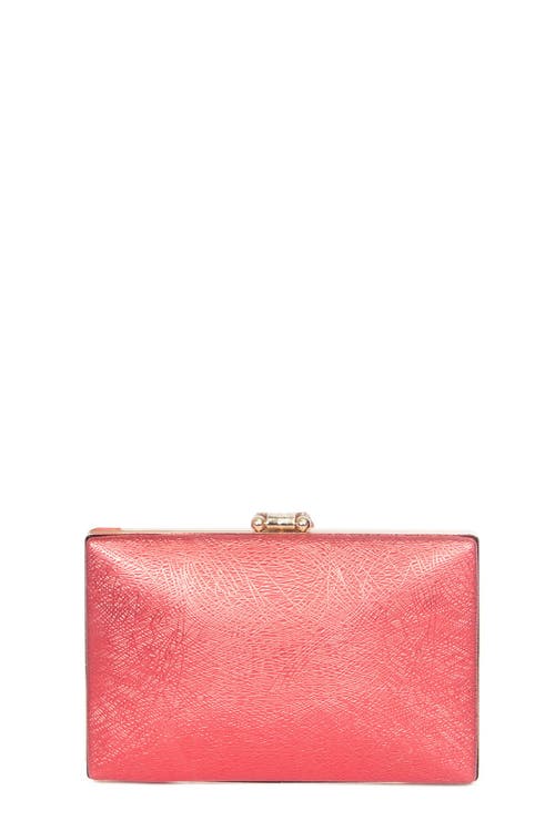 Lauren Lorraine Dori Clutch In Red