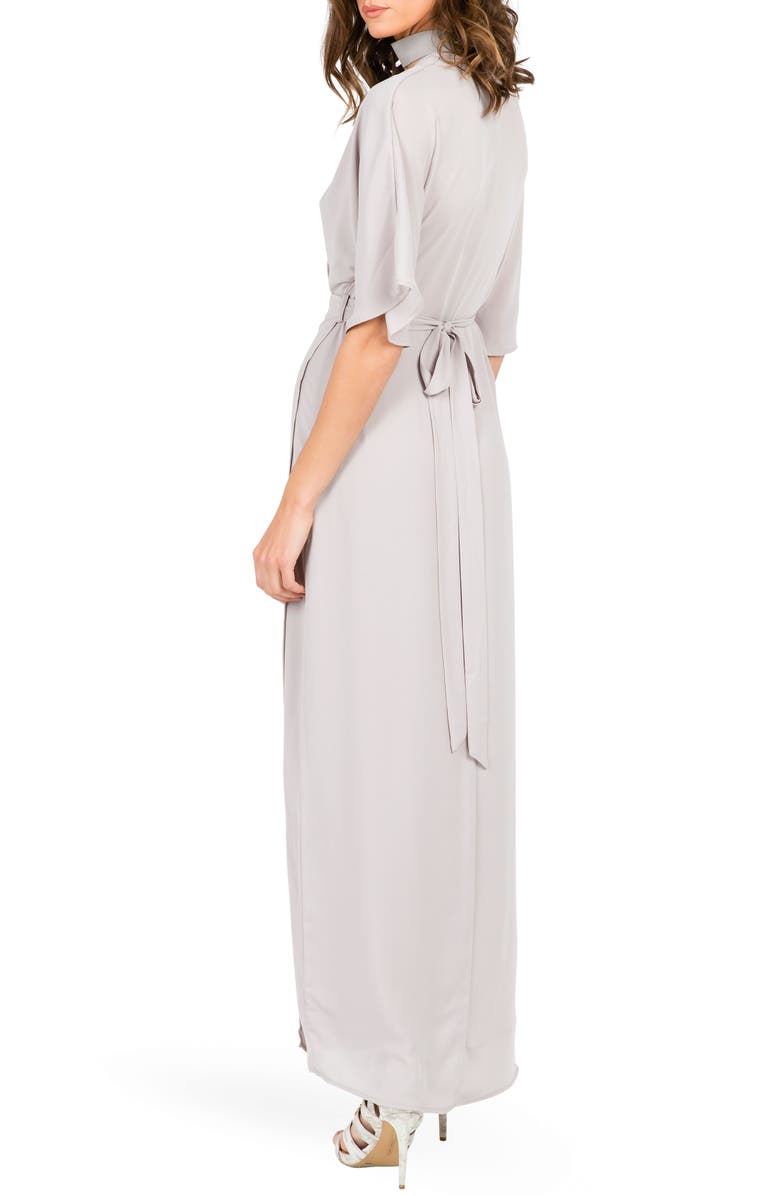 Standards & Practices Olivia Wrap Maxi Dress, Alternate, color, 