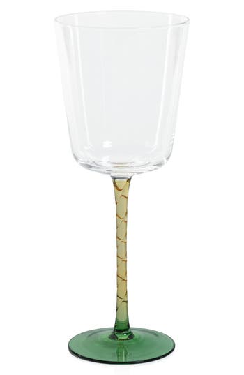 Zodax Sachi Set Of 4 White Wine Glasses