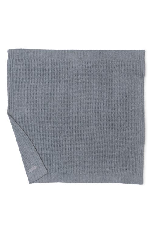 Barefoot Dreams Cozychic® Waffle Knit Receiving Blanket In Moonbeam