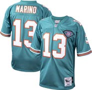 Mitchell & Ness Men's Mitchell & Ness Dan Marino Aqua Miami Dolphins 1994 Authentic Throwback Retired Player Jersey