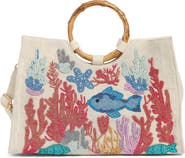 Collection XIIX Beaded Sea Tote