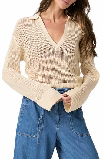 PAIGE Riva Open Stitch Sweater