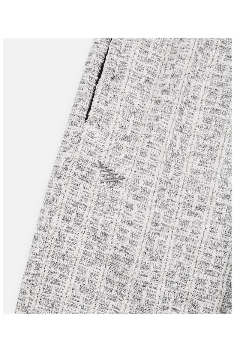 Plaid Knit Straight Leg Pants, Alternate, color, GREY