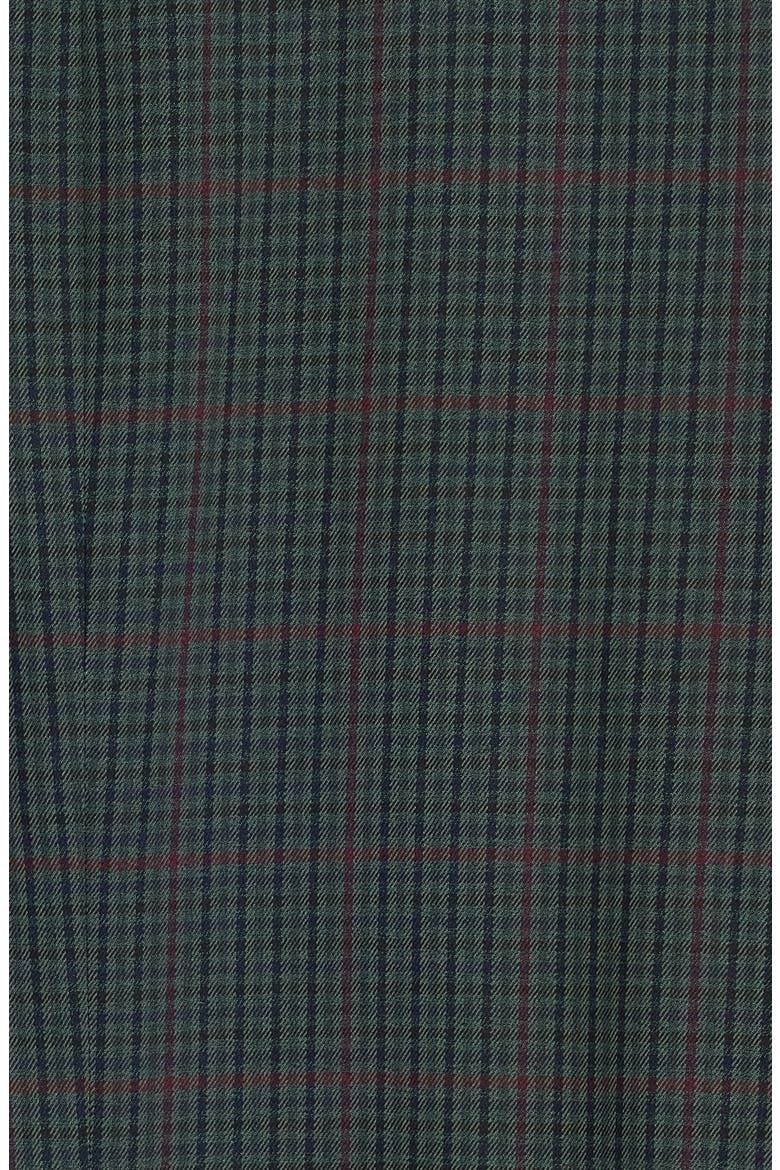 Check Slim Fit Stretch Sport Coat, Alternate, color, OLIVE/ NAVY