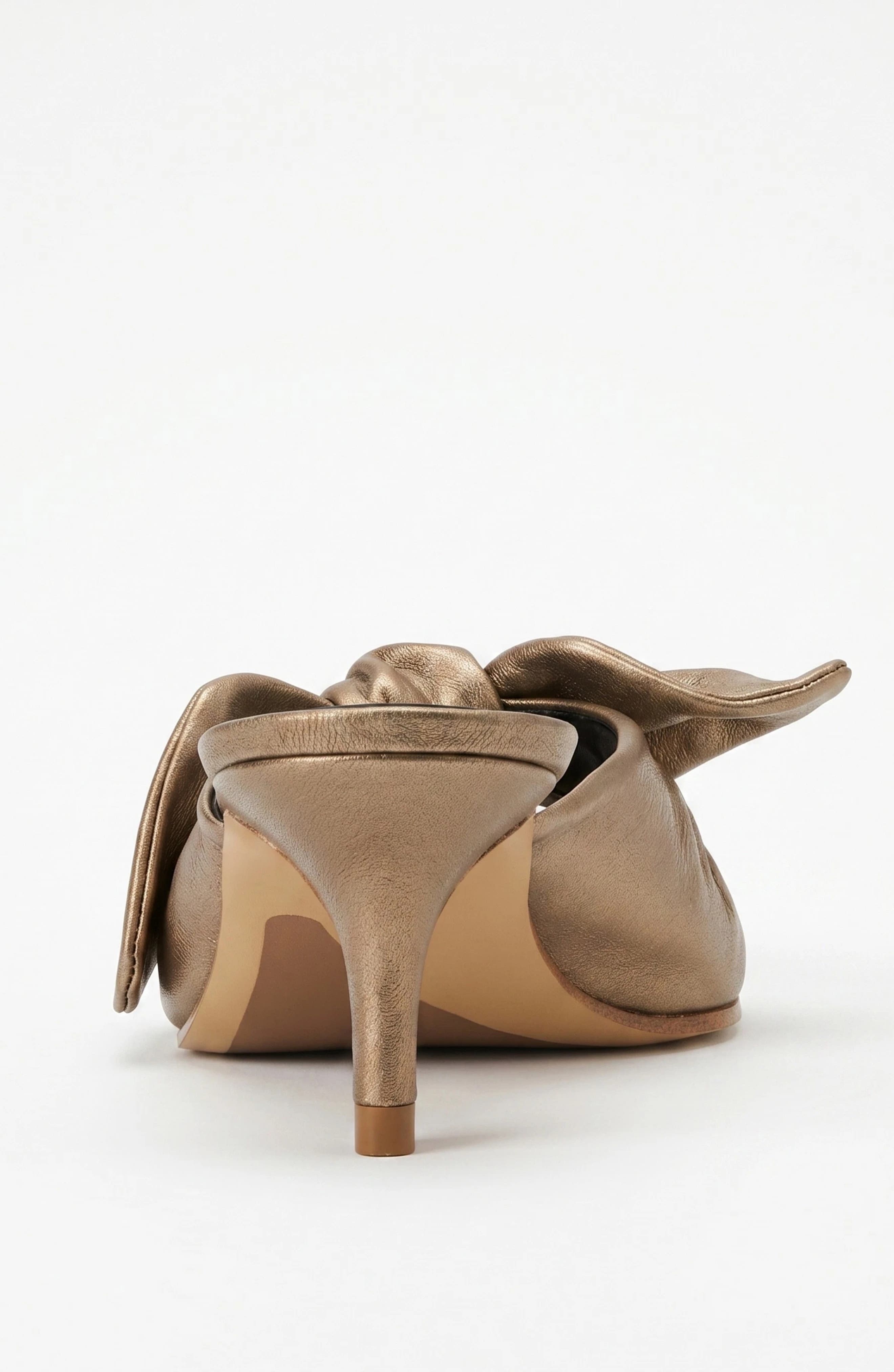 Brida Mule Kitten Heel Haumea Gold, Alternate, color, Haumea Gold