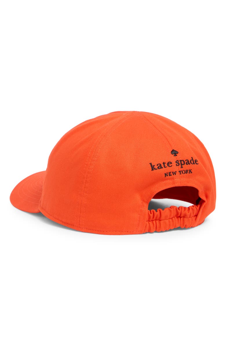 spade logo embroidered baseball cap