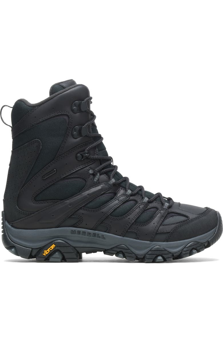 Merrell Moab 3 Waterproof Mid Hiking Boot, Alternate, color, Black