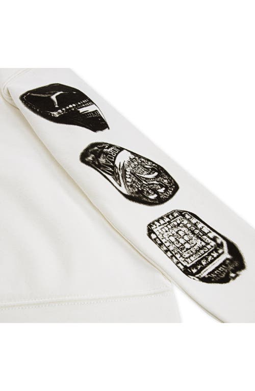 Shop Jordan Kids' Mvp Hoodie In Sail