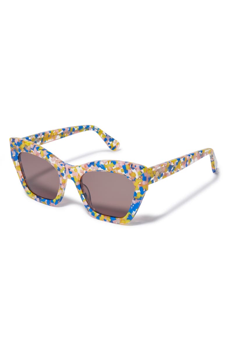 Lele Sadoughi Lido Sunglasses, Alternate, color,