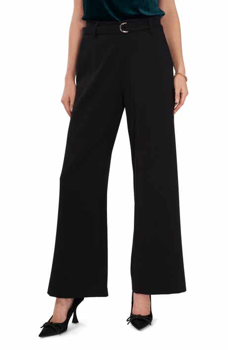 Vince Camuto Belted Wide Leg Pants