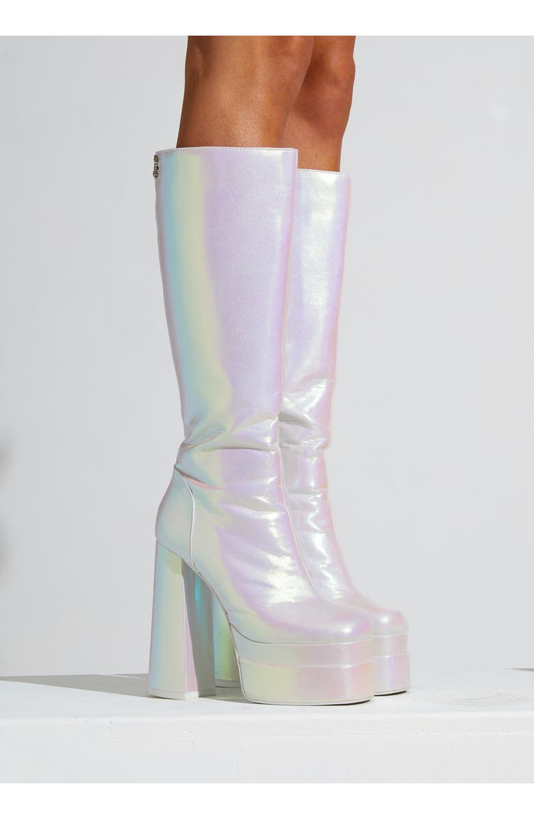SPARKL FELICITY BOOT, Alternate, color, White