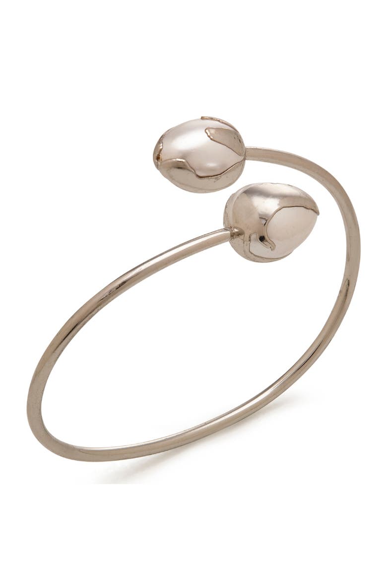 REVA BRACELET, Main, color, White Rhodium Plated