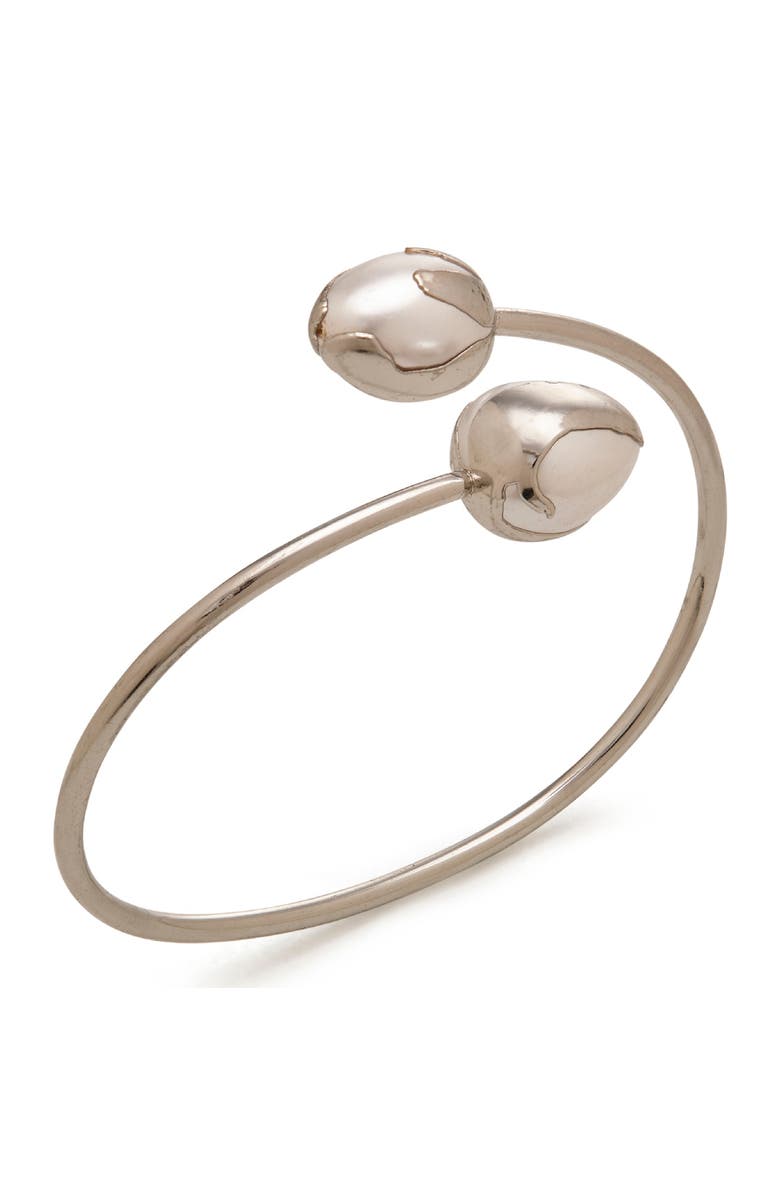 Dhwani Bansal REVA BRACELET, Main, color, White Rhodium Plated