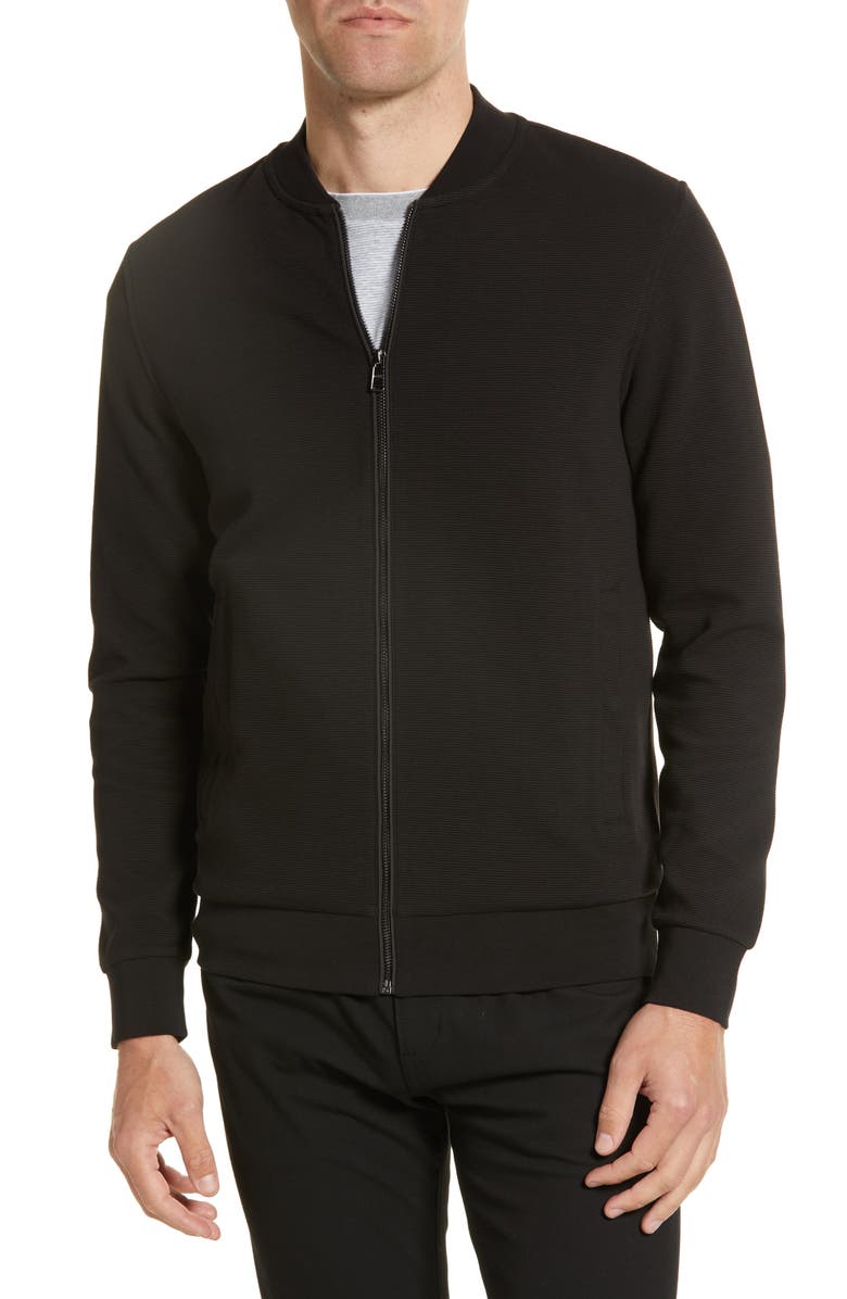 BOSS Sidney Stripe Cotton Pullover, Alternate, color,