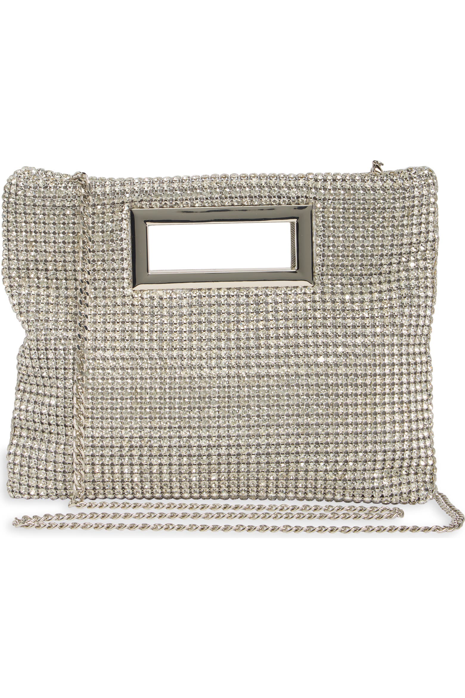 Olga Rocco Olga Berg Rocco Crystal Chain Top Handle Clutch (Women) | Nordstromrack