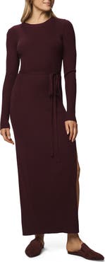 Splendid Georgie Long Sleeve Maxi Sweater Dress