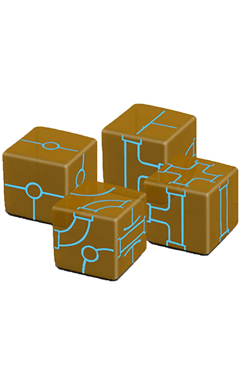 Horrible Guild Railroad Ink Underground Expansion Pack, 1+ Players, Alternate, color, Multicolored