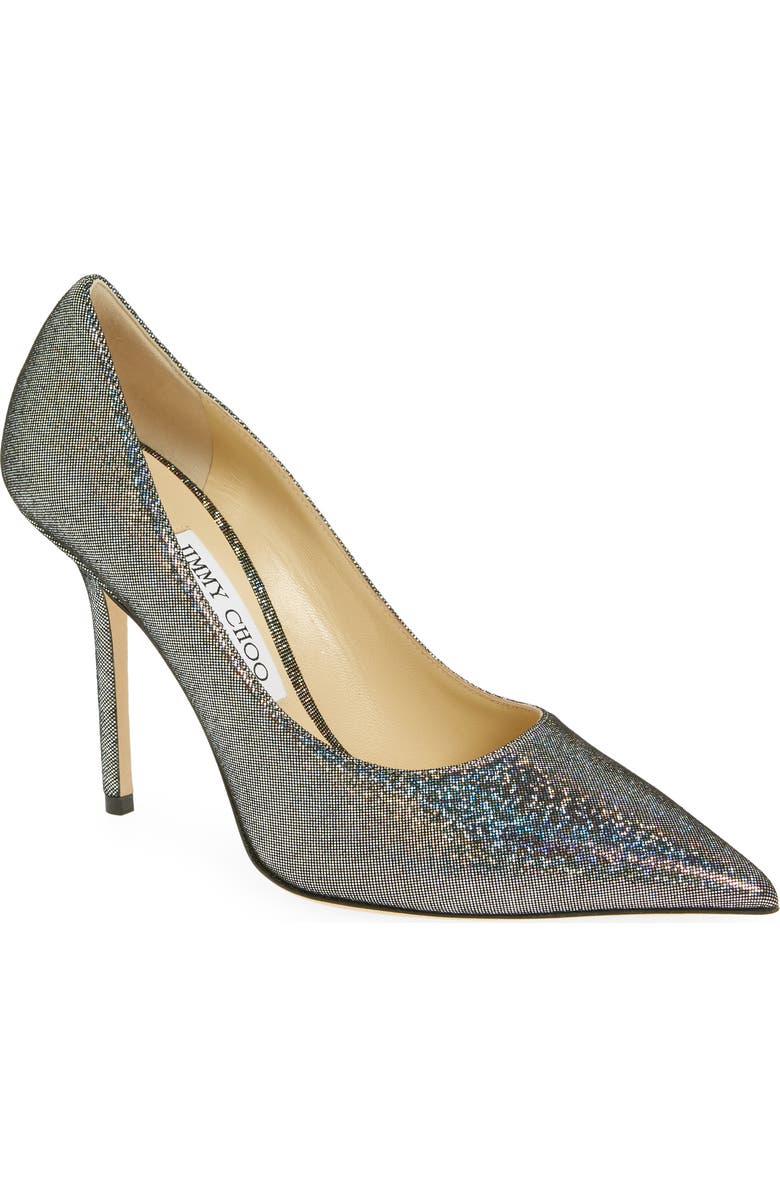 Jimmy Choo Love Disco Glitter Pointed Toe Pump, Main, color,
