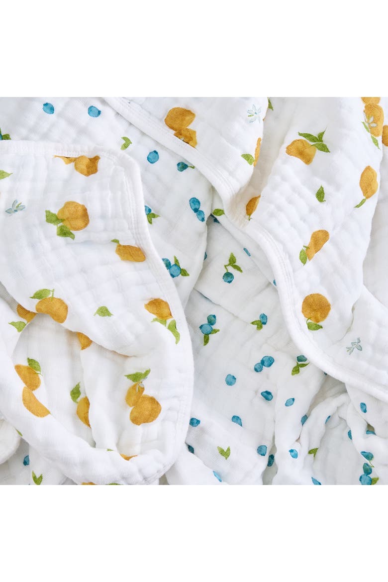 Boutique 100% Organic Cotton Muslin Baby Blanket, Alternate, color, Fresh Fruit