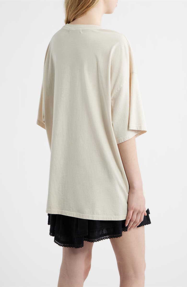 Daydreamer Angel Stamps Cotton Graphic T-Shirt, Alternate, color, Dirty White