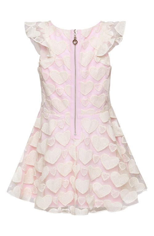 HANNAH BANANA HANNAH BANANA KIDS' EMBROIDERED FLUTTER SLEEVE PARTY DRESS