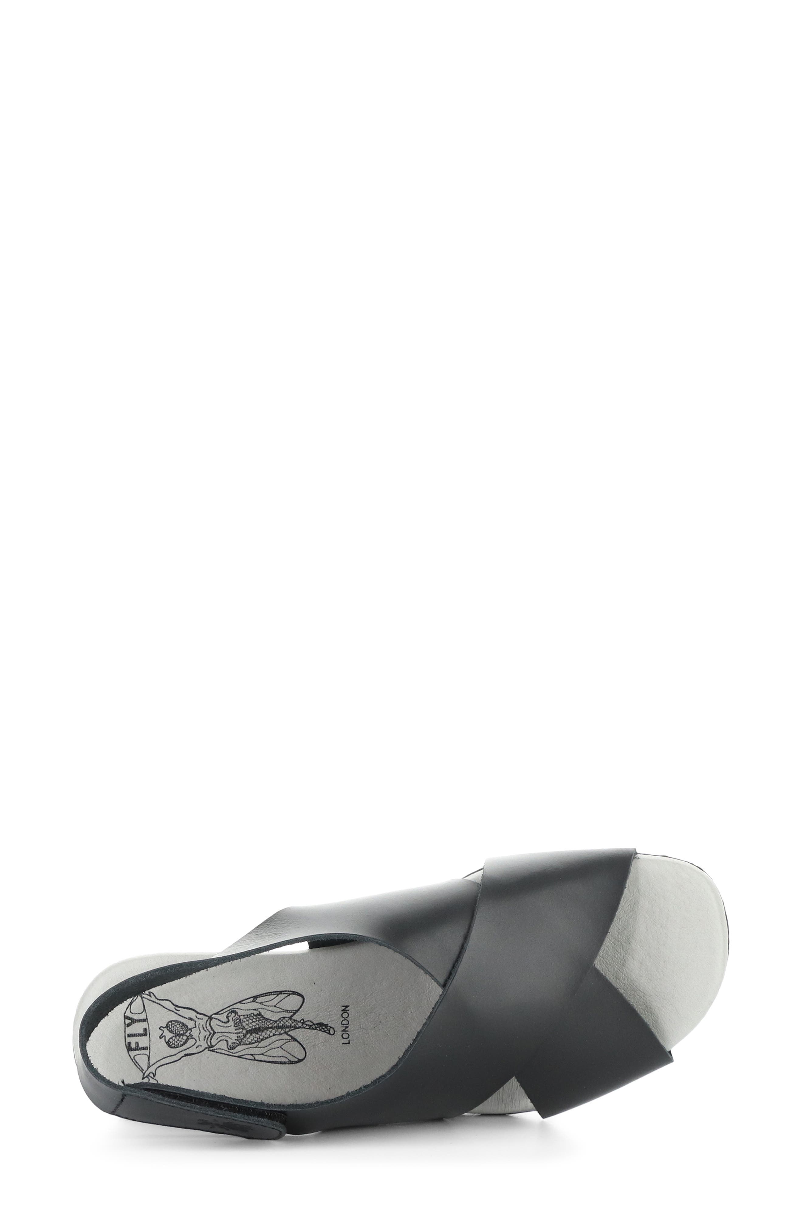 Fly London Orfy Slingback Wedge Sandal, Alternate, color, 