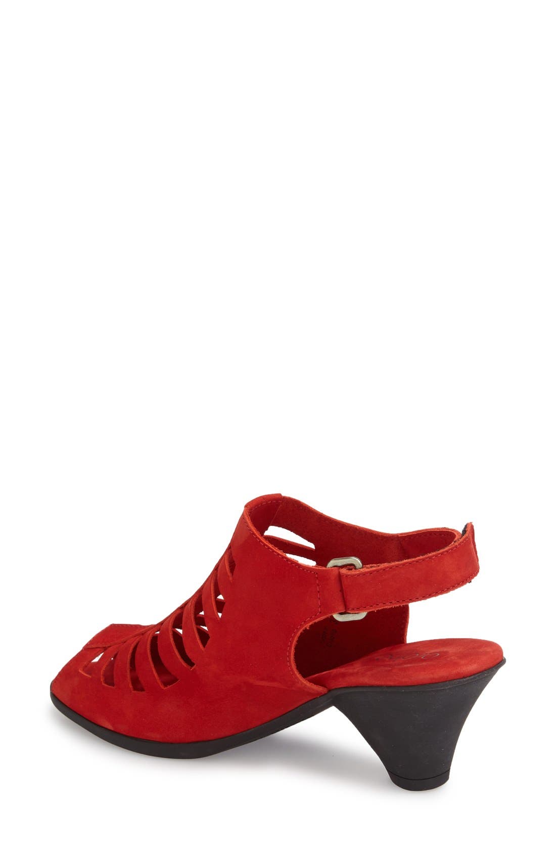 'Exor' Sandal, Alternate, color, FEU NUBUCK LEATHER
