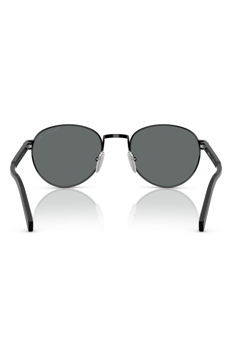 Prada 53mm Polarized Oval Sunglasses, Alternate, color,