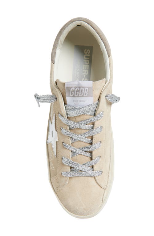 Golden Goose Super-star Low Top Sneaker In Gray