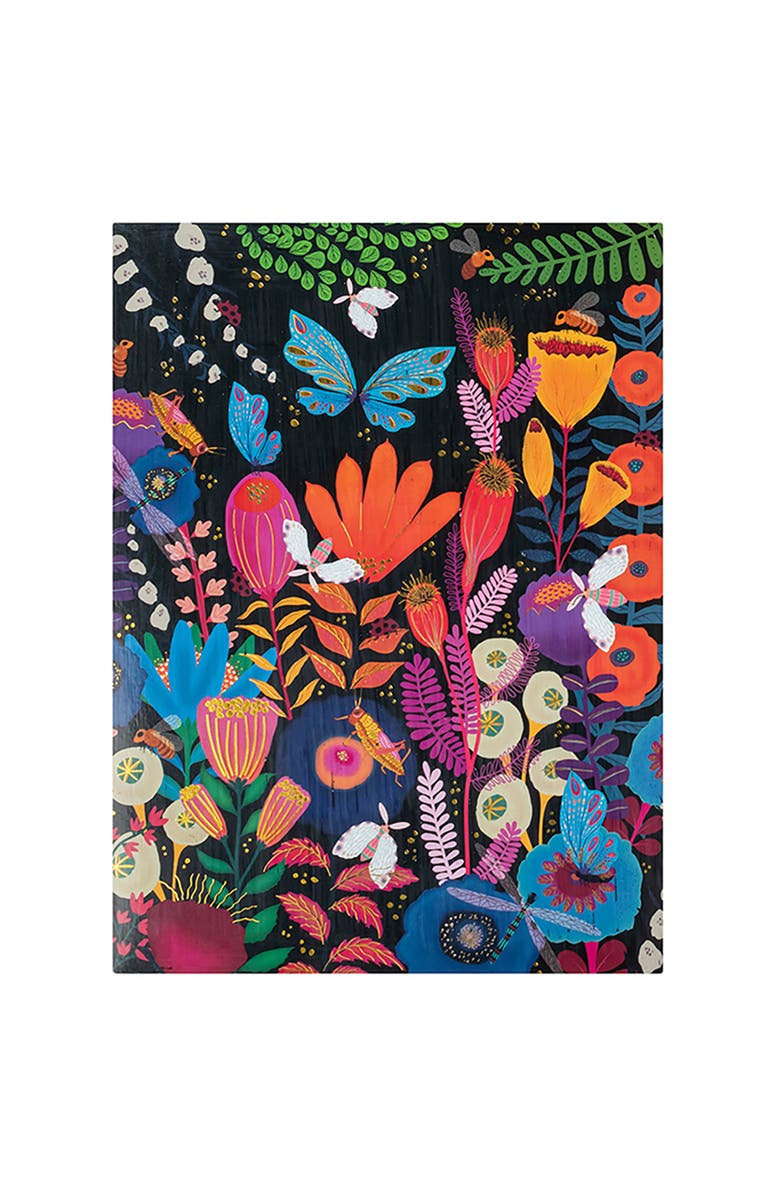 Brea Reese Scratch Art Paper Pad Owl & Moon 6 Designs, Alternate, color,