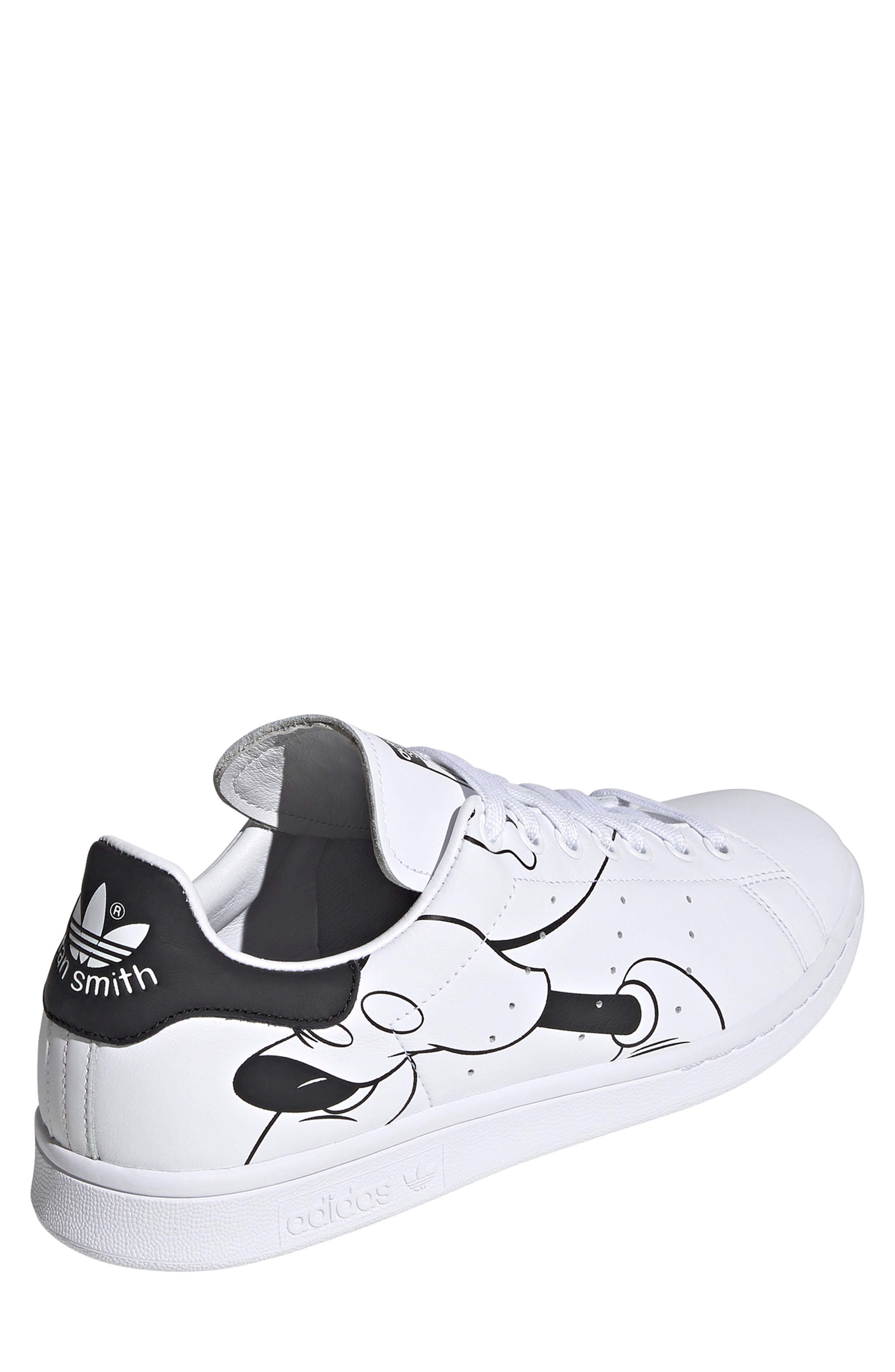 adidas Stan Smith Disney Mickey Mouse Sneaker, Alternate, color, 