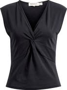 Nation LTD Shelly Twist Front Sleeveless Top