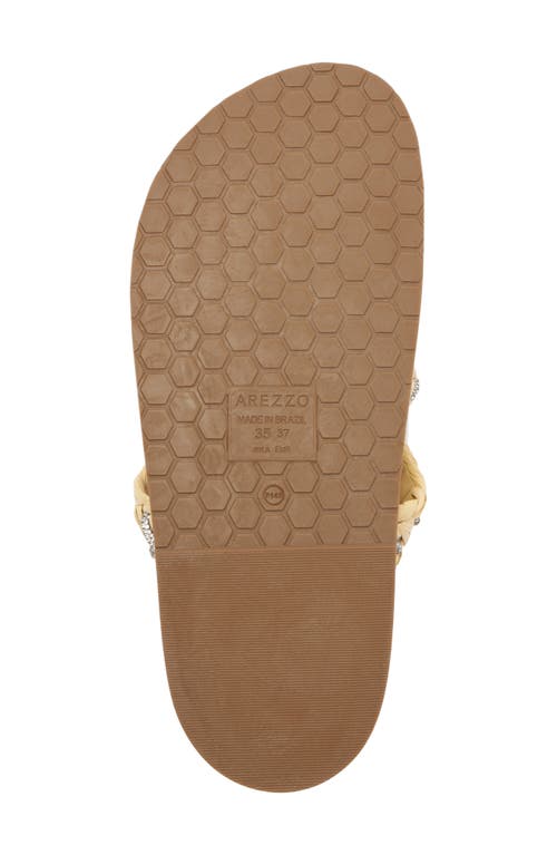 Arezzo Mila Flatform Slide Sandal