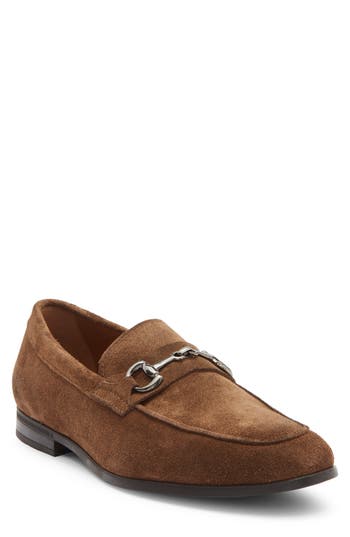 TO BOOT NEW YORK Giacomo Bit Loafer in Suede Sport Chestnut at Nordstrom Rack, Size 8