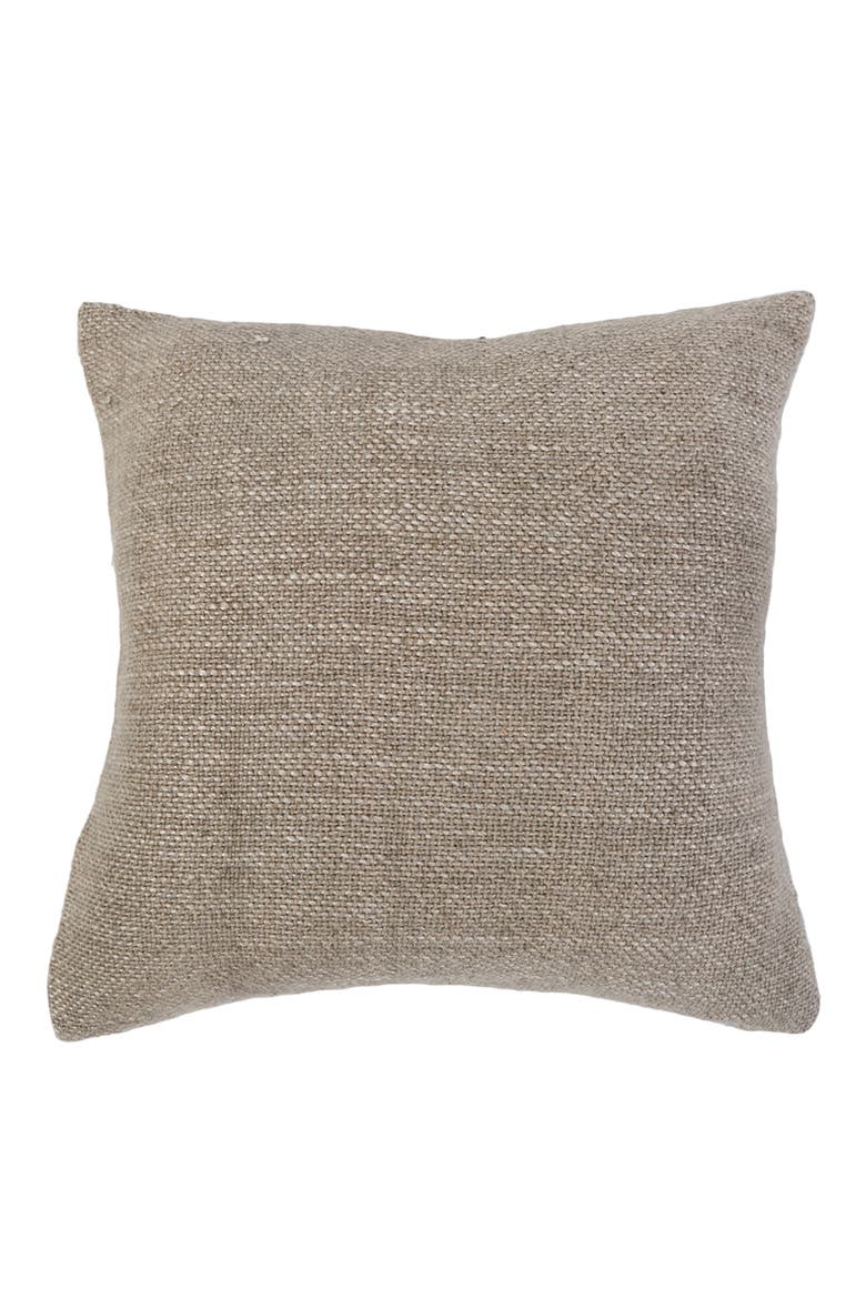 Hendrick Linen & Cotton Accent Pillow, Main, color, SAND