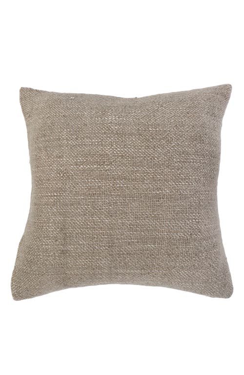 Pom Pom At Home Hendrick Linen & Cotton Accent Pillow In Sand